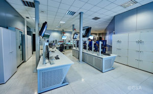 Galileo's Control Centre in Fucino is used to oversee the satellites' navigation payloads and services.(Photo: ESA)