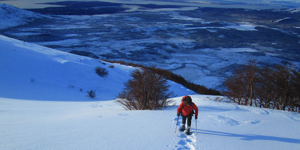 Lucy Barnard Snowshoeing