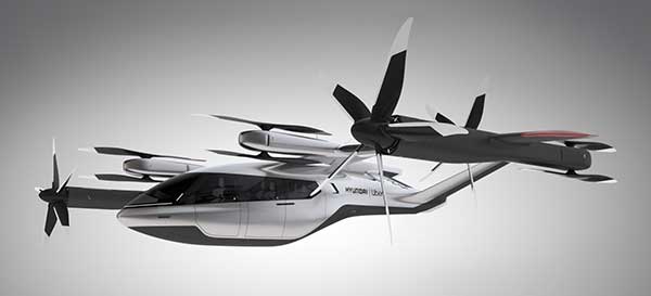 The SA-1 air taxi. (Photo: Uber/Hyundai)