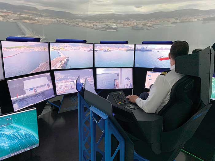 The ROSS project, conducted in France by companies Marlink and SeaOwl, demonstrated the feasilibity of autononmous shipping. Orolia systems ensured resilient PNT. (Photo: Marlink)