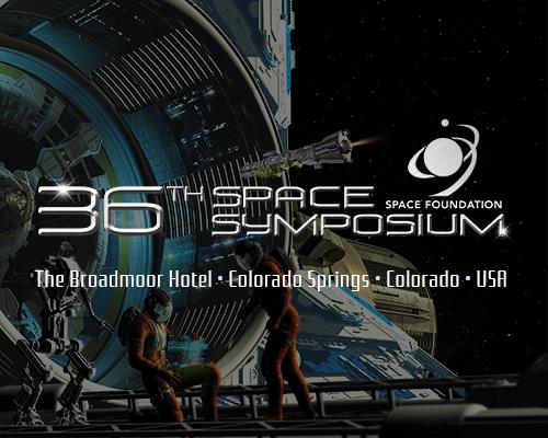 space symposium event logo