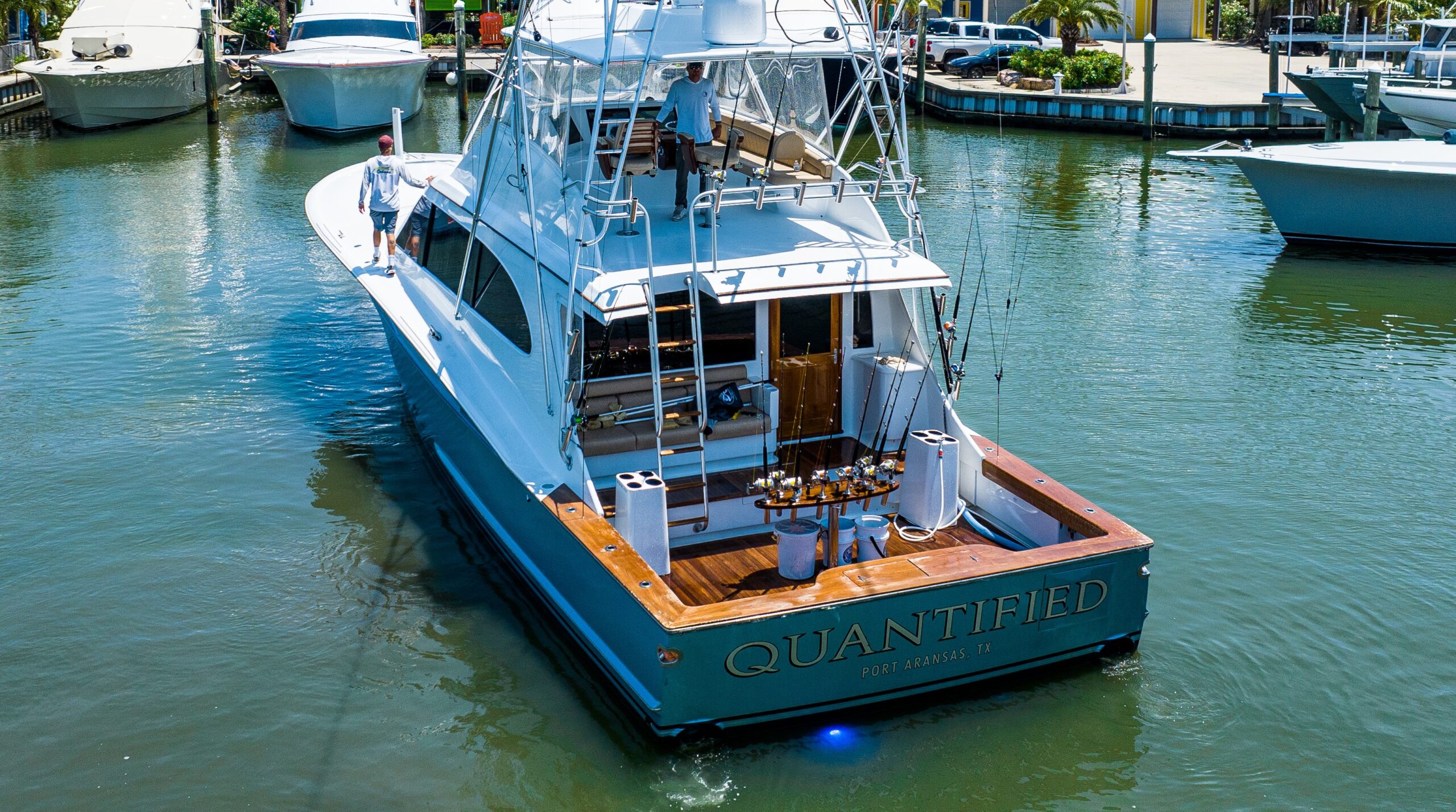 Justin Drummond and the Quantified win the Sport Fishing Championship (SFC) with Garmin on deck