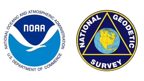 Photo: NGS/NOAA logo