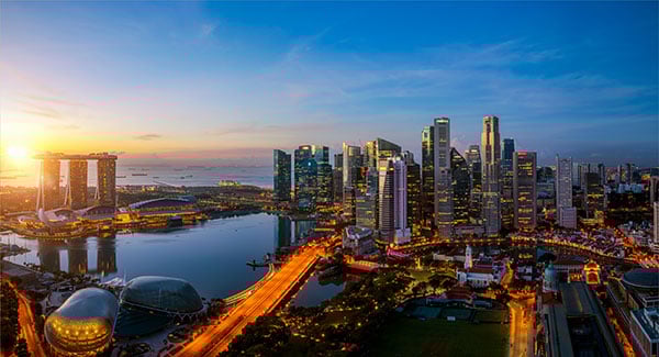 Photo: Singapore skyline, NeoPhoto/iStock/Getty Images Plus/Getty Images