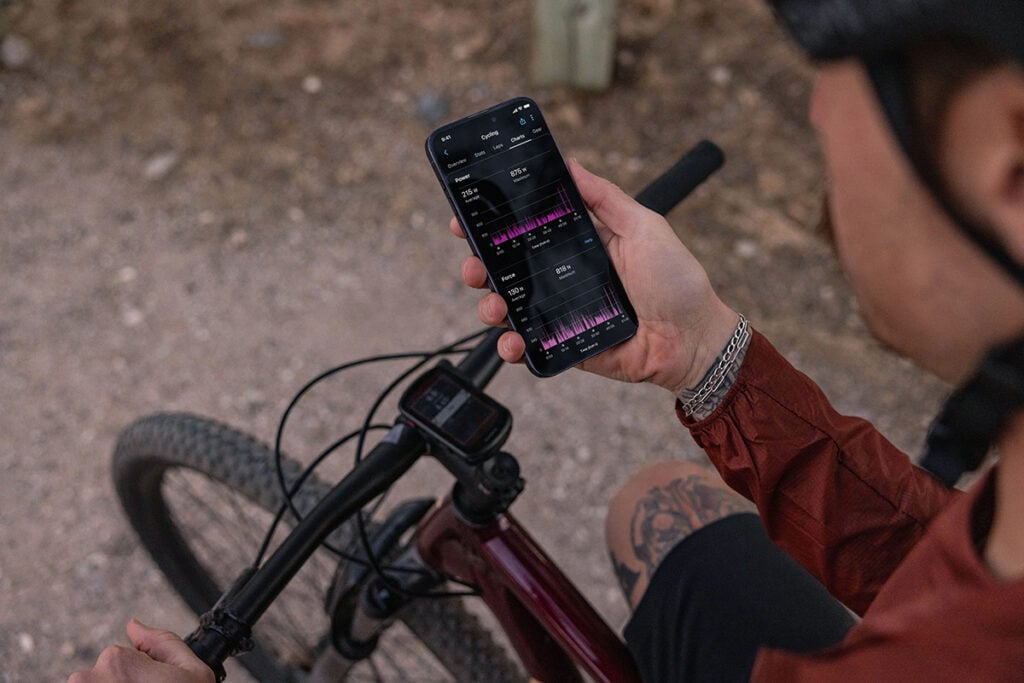 Garmin Rally power meters provide insights on ride performance.